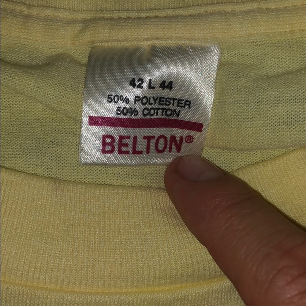 Authentic Vintage “Cow Chip Checker Festival” Tee - Picture 2 of 3